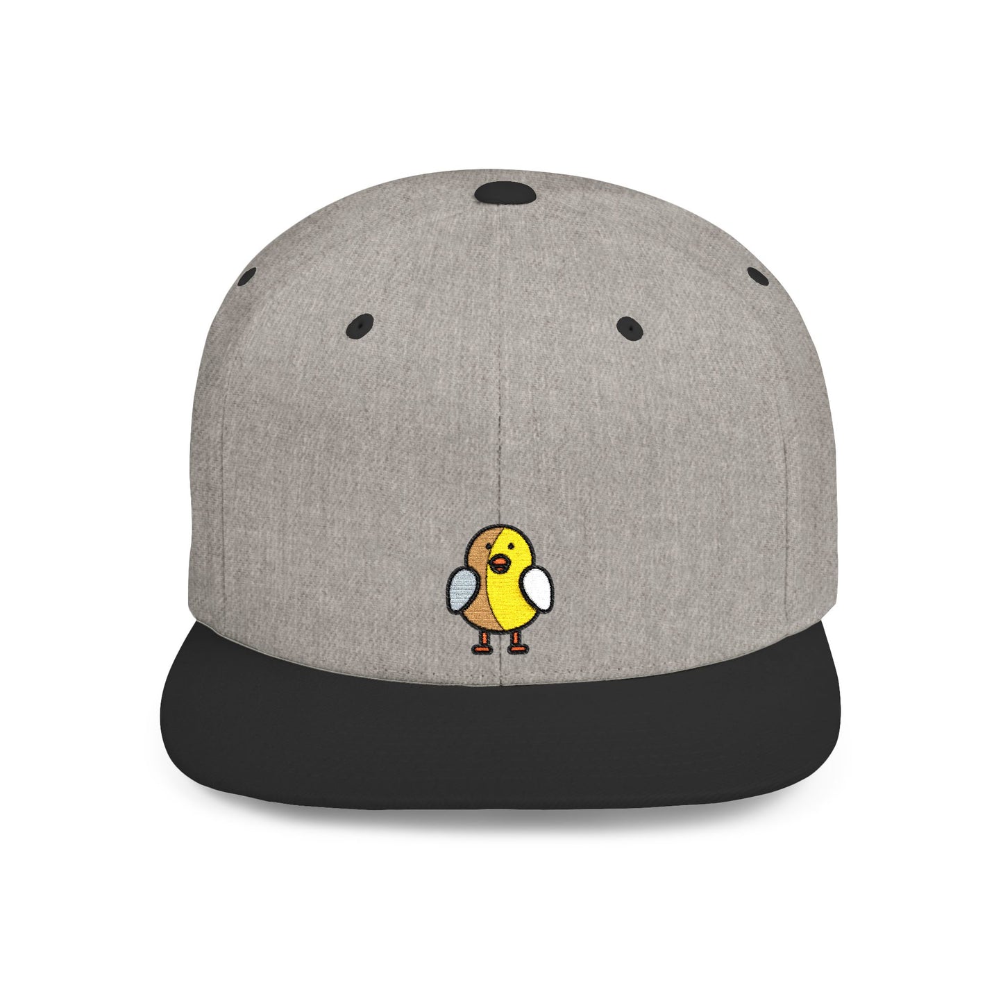 Icons Embroidered Chicks Flat Bill Snapback – Lightweight, Custom Fit, Premium Quality
