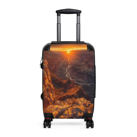 Nature Sunset Stunning Art Carry-On Suitcase - Stylish Luggage for Travelers