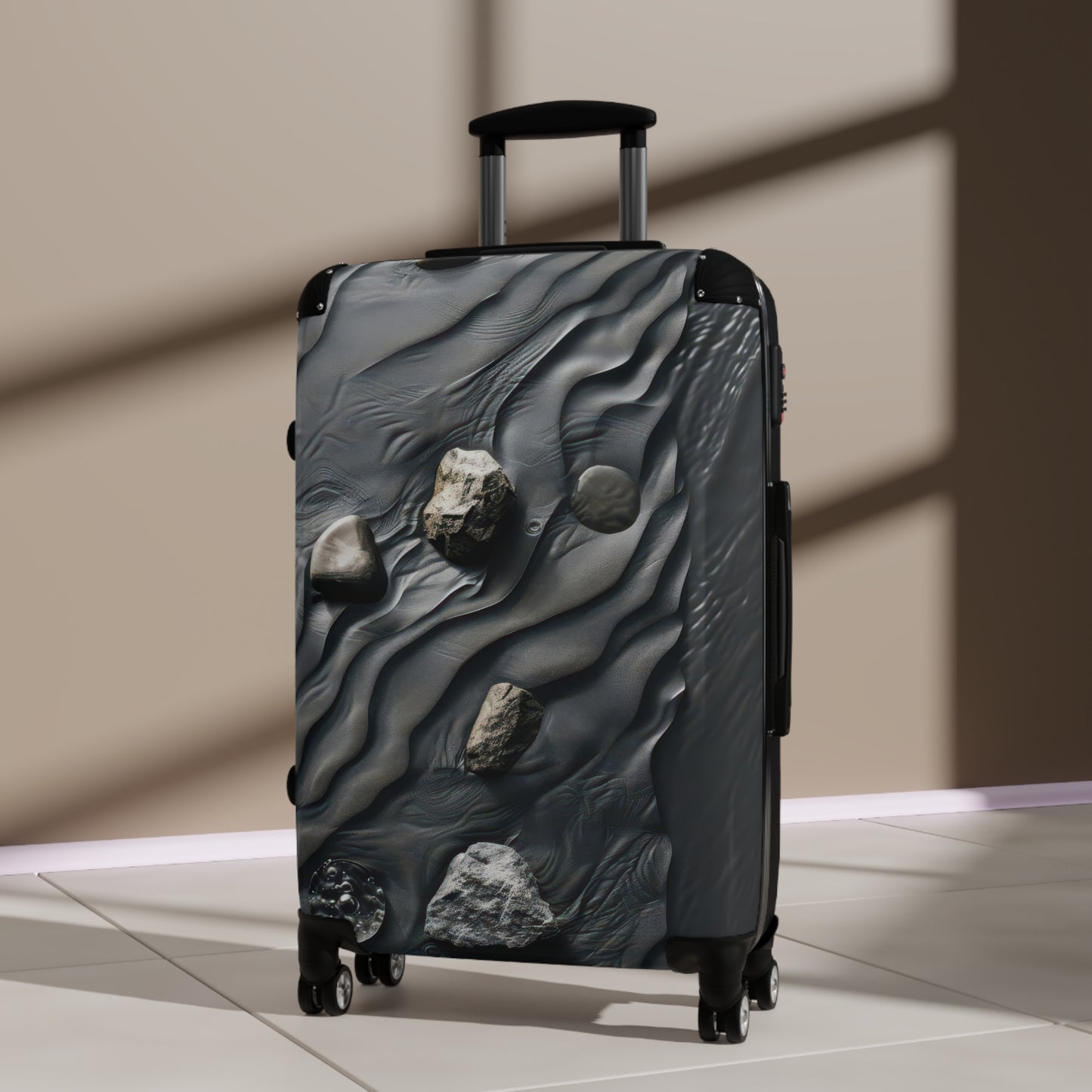 Nature Smooth Art Carry-On Suitcase - Stylish Luggage for Travelers