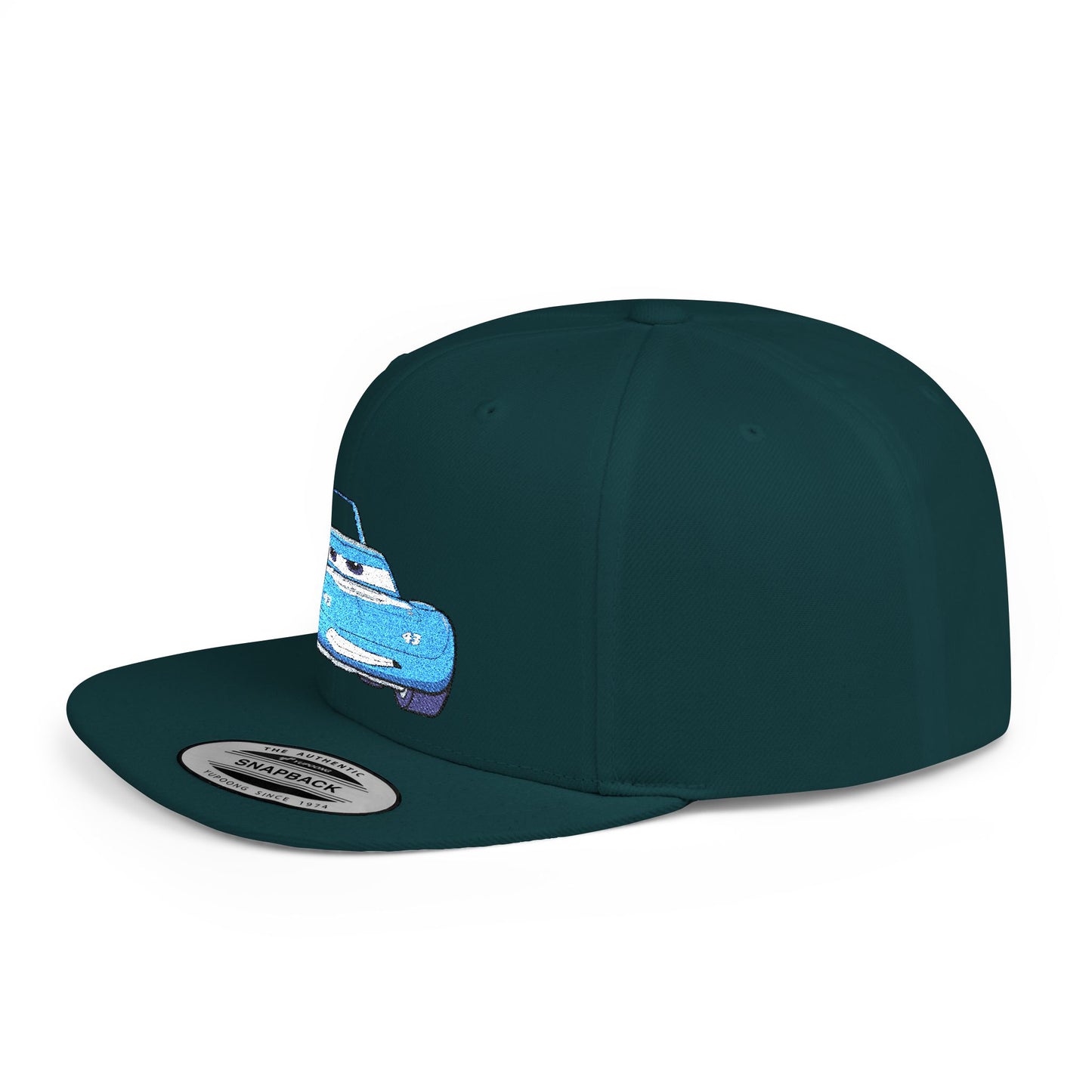 Strip Strip 'The King' Weathers Cars Disney Flat Bill Snapback – Lightweight, Custom Fit, Premium Quality