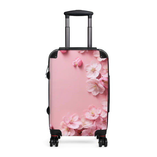 Nature Flowers Floral Cherry Blossom Art Carry-On Suitcase - Stylish Luggage for Travelers