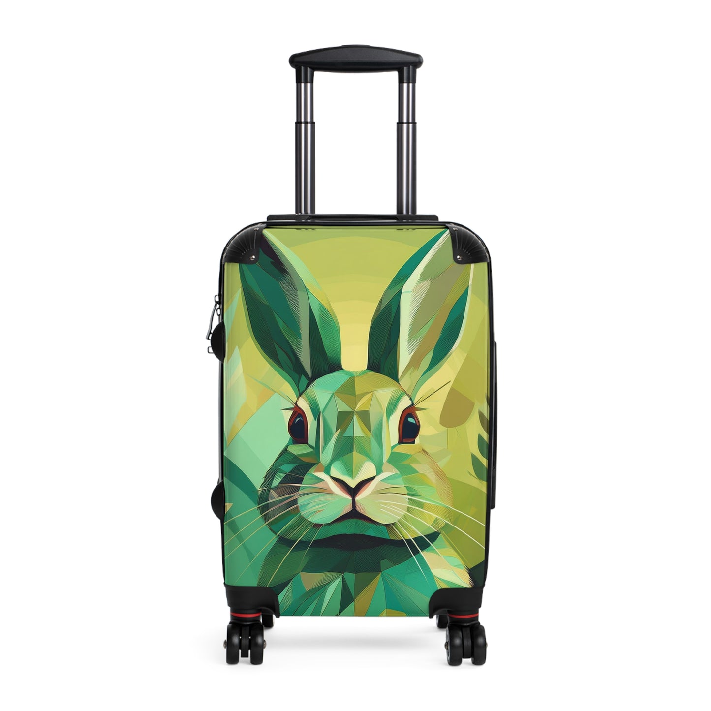 Nature Green Close Up Art Carry-On Suitcase - Stylish Luggage for Travelers