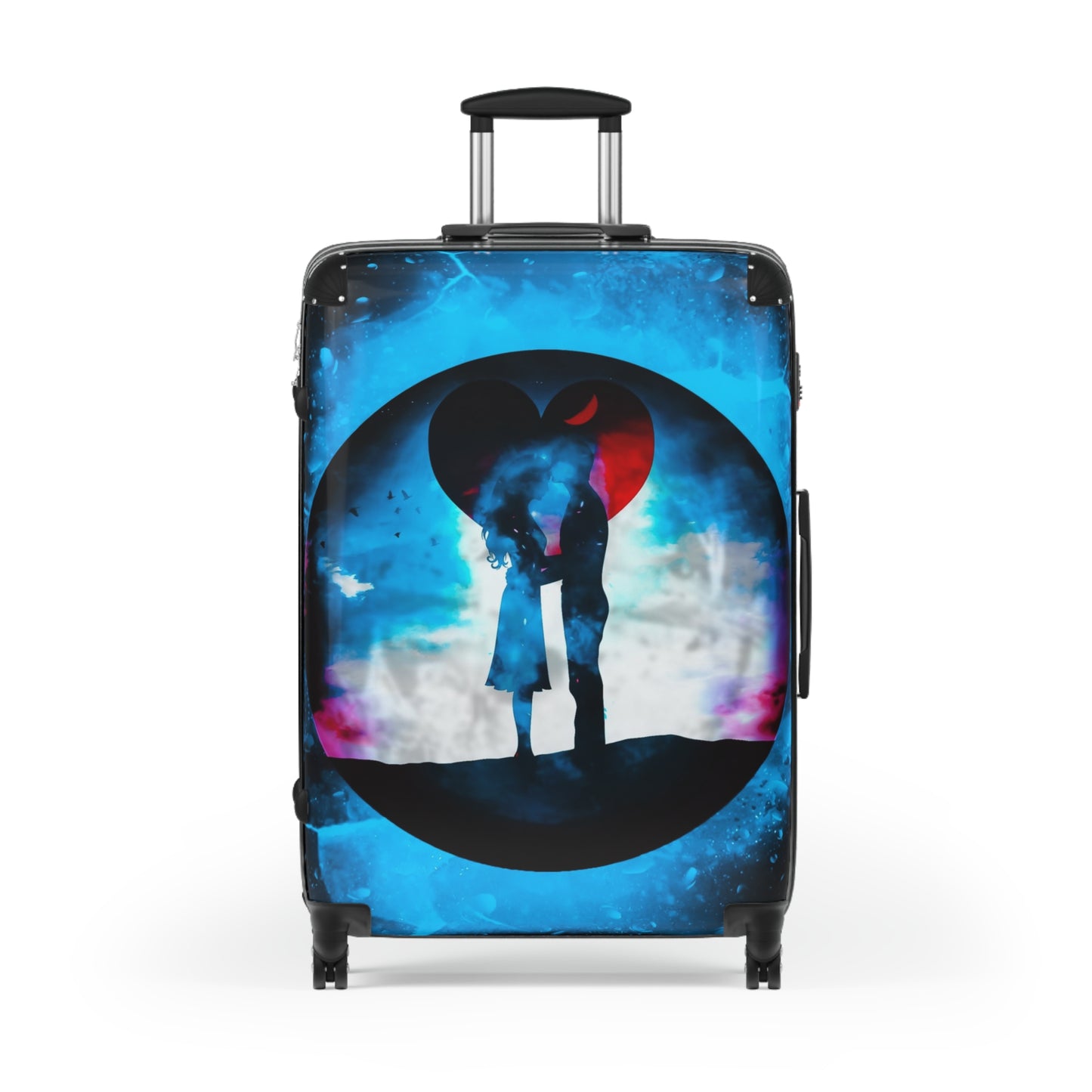 Love Couple Art Carry-On Suitcase - Stylish Luggage for Travelers