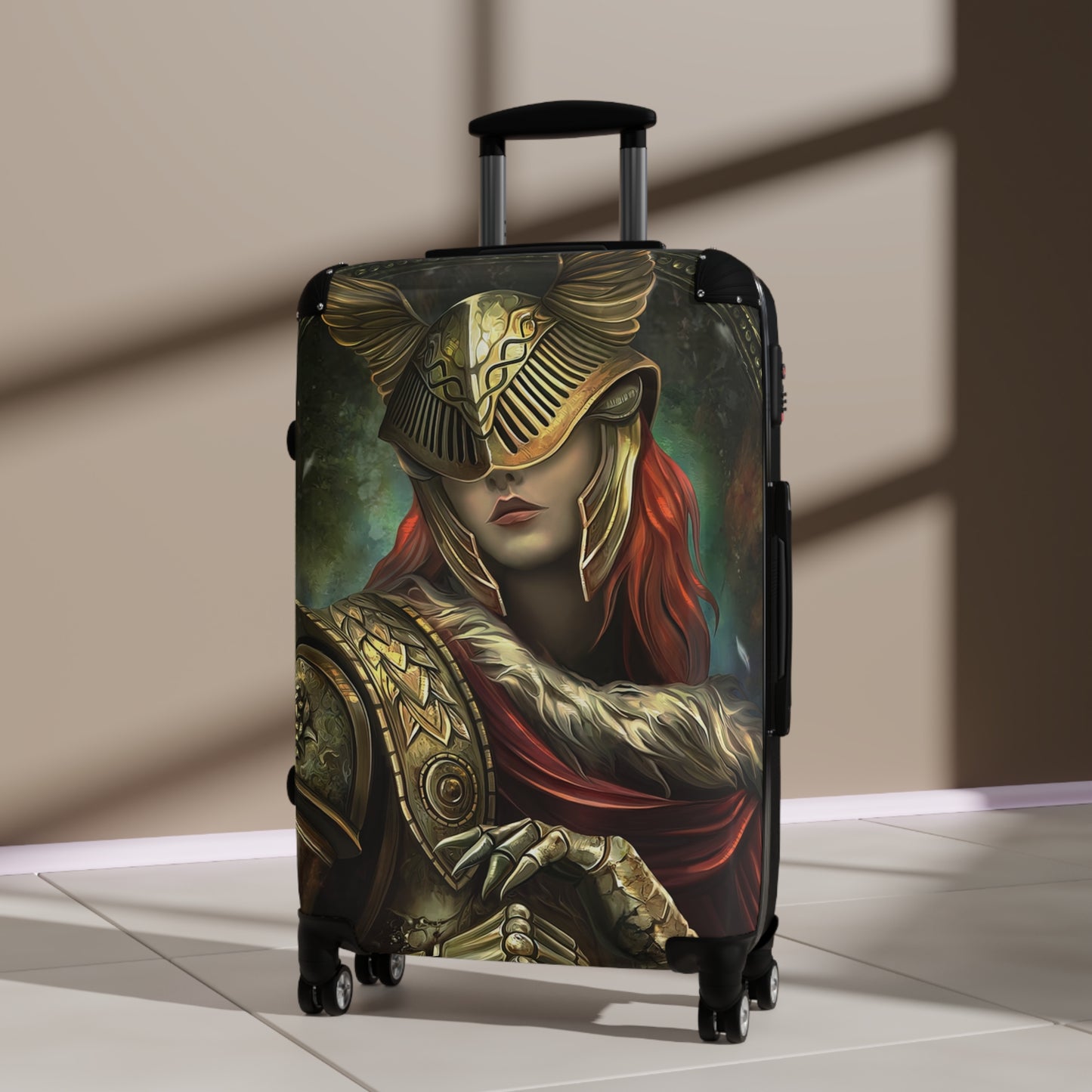 Video Games Elden Ring Girl Warrior Carry-On Suitcase - Stylish Luggage for Travelers