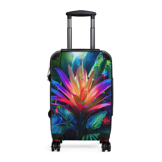 Nature Flowers Floral Tropical Flower Art Carry-On Suitcase - Stylish Luggage for Travelers