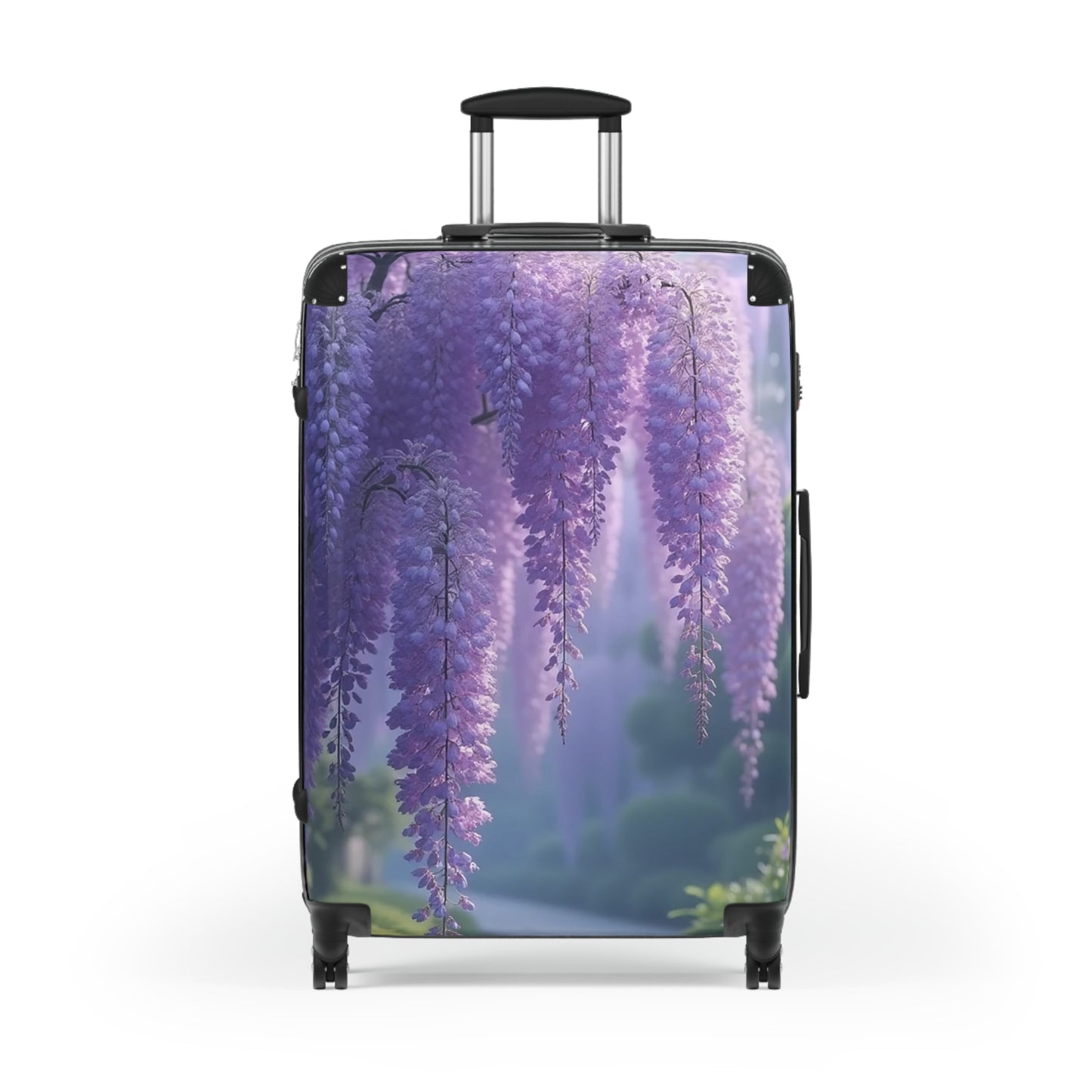Nature Flowers Floral Camelia Art Carry-On Suitcase - Stylish Luggage for Travelers