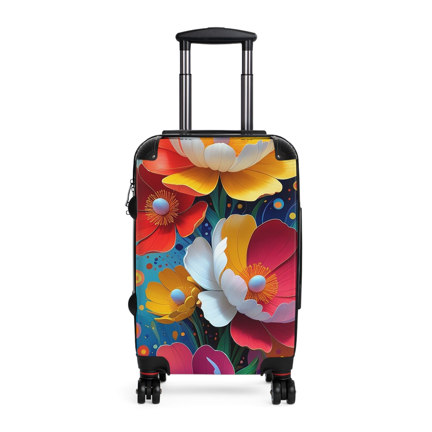 Nature Flowers Floral Spring Flower Design Art Carry-On Suitcase - Stylish Luggage for Travelers