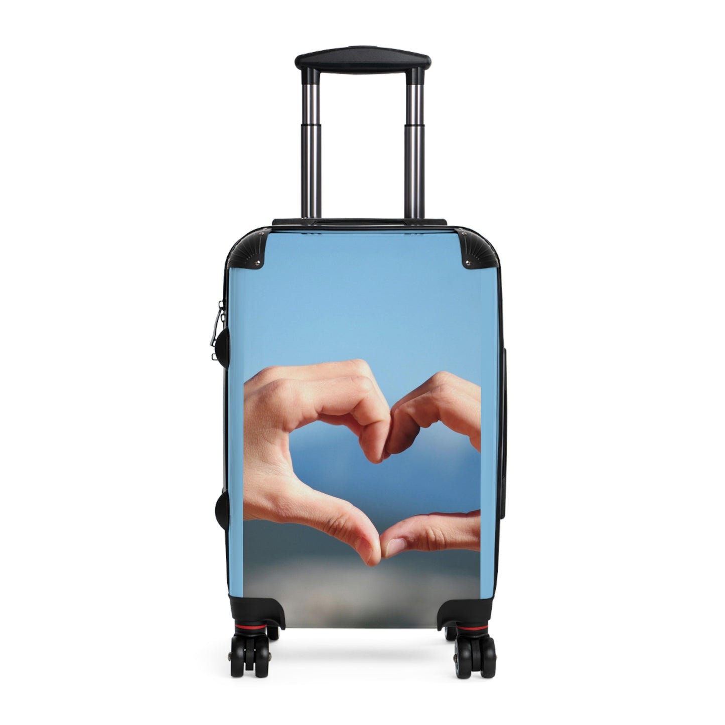 Love Hands Together Art Carry-On Suitcase - Stylish Luggage for Travelers