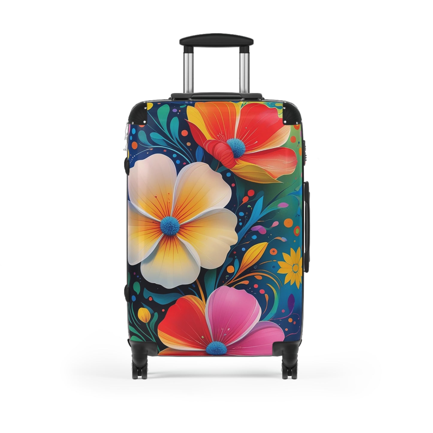 Nature Flowers Floral Spring Flowers Art Carry-On Suitcase - Stylish Luggage for Travelers