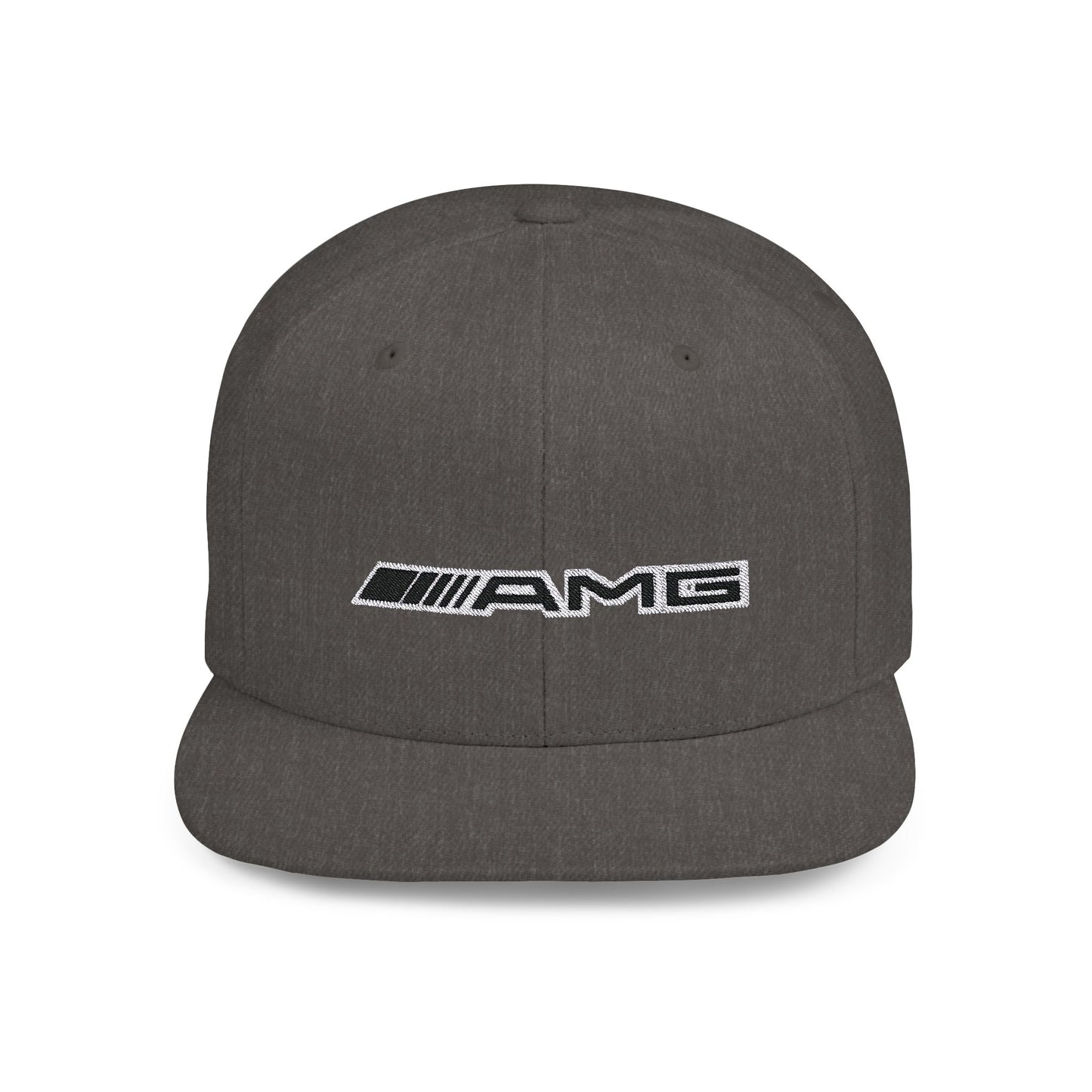 AMG Flat Bill Snapback – Lightweight, Custom Fit, Premium Quality