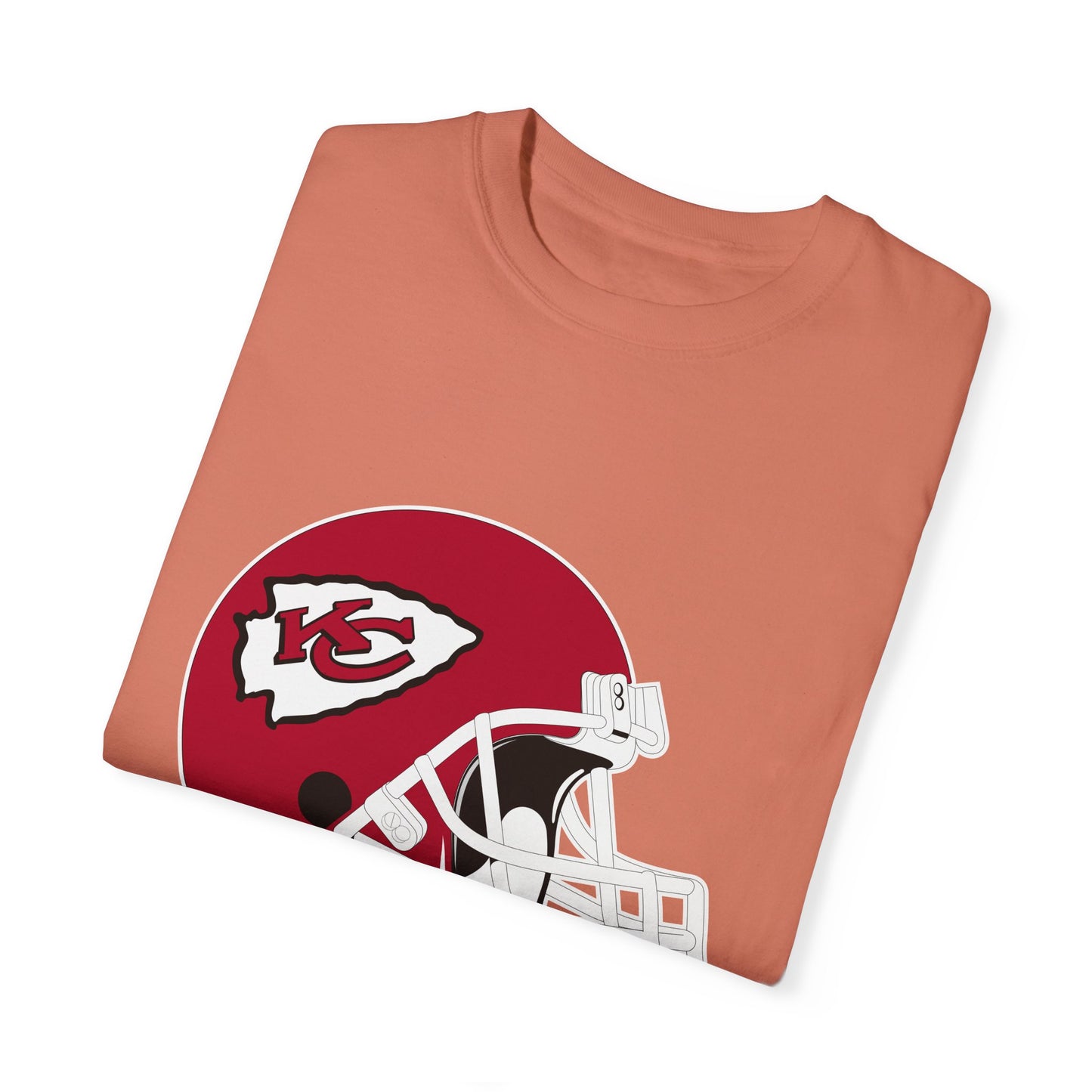 Kansas City Chiefs Football Fans Garment-Dyed T-Shirt – Premium Cotton Tee for Customization