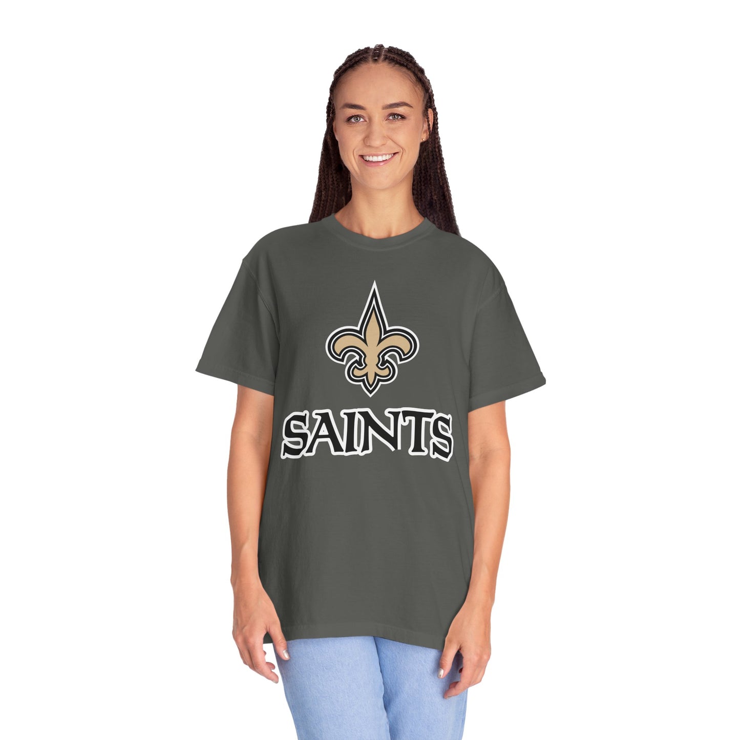 New Orleans Saints Fan Gifts Garment-Dyed T-Shirt – Premium Cotton Tee for Customization