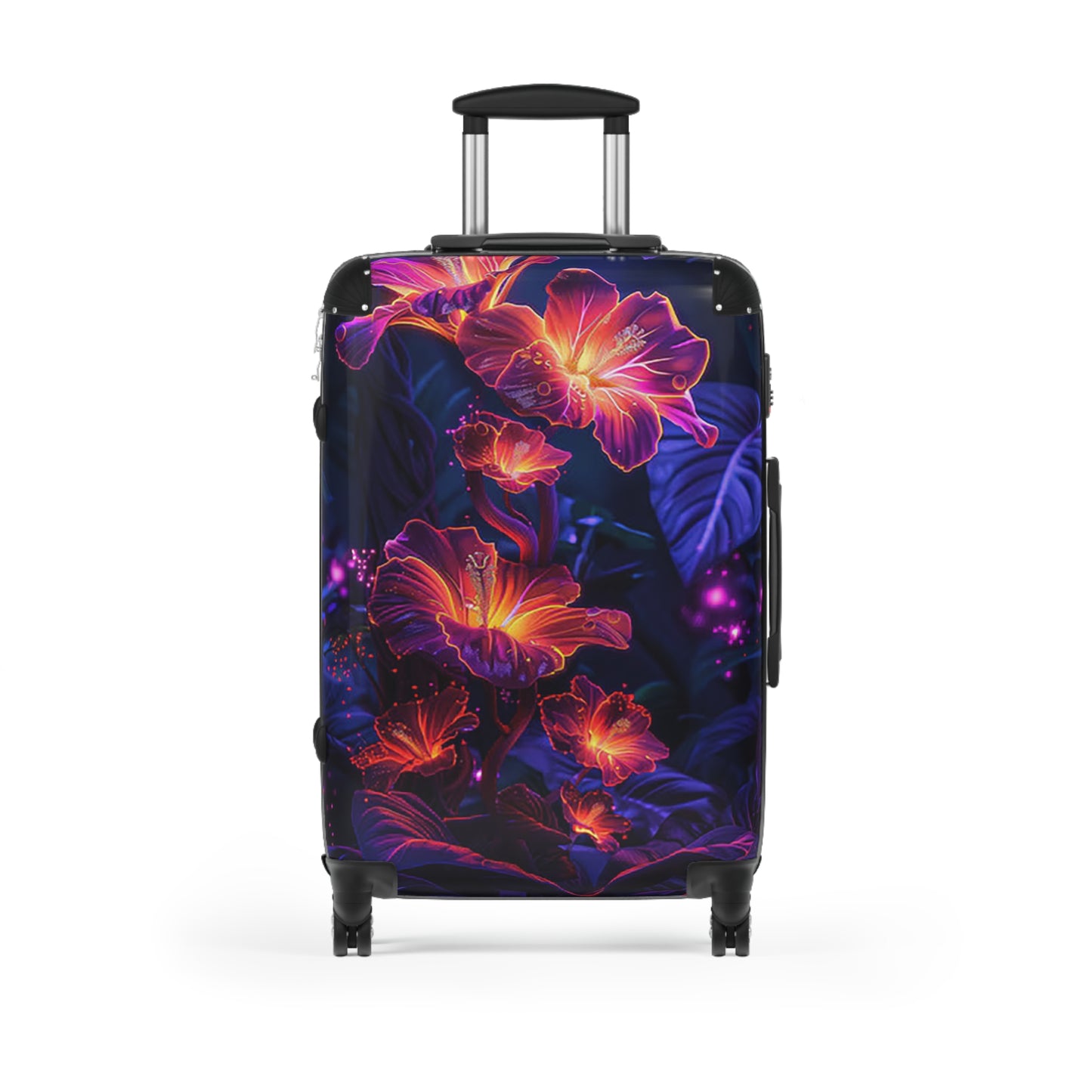 Nature Flowers Floral Colorful Set Art Carry-On Suitcase - Stylish Luggage for Travelers