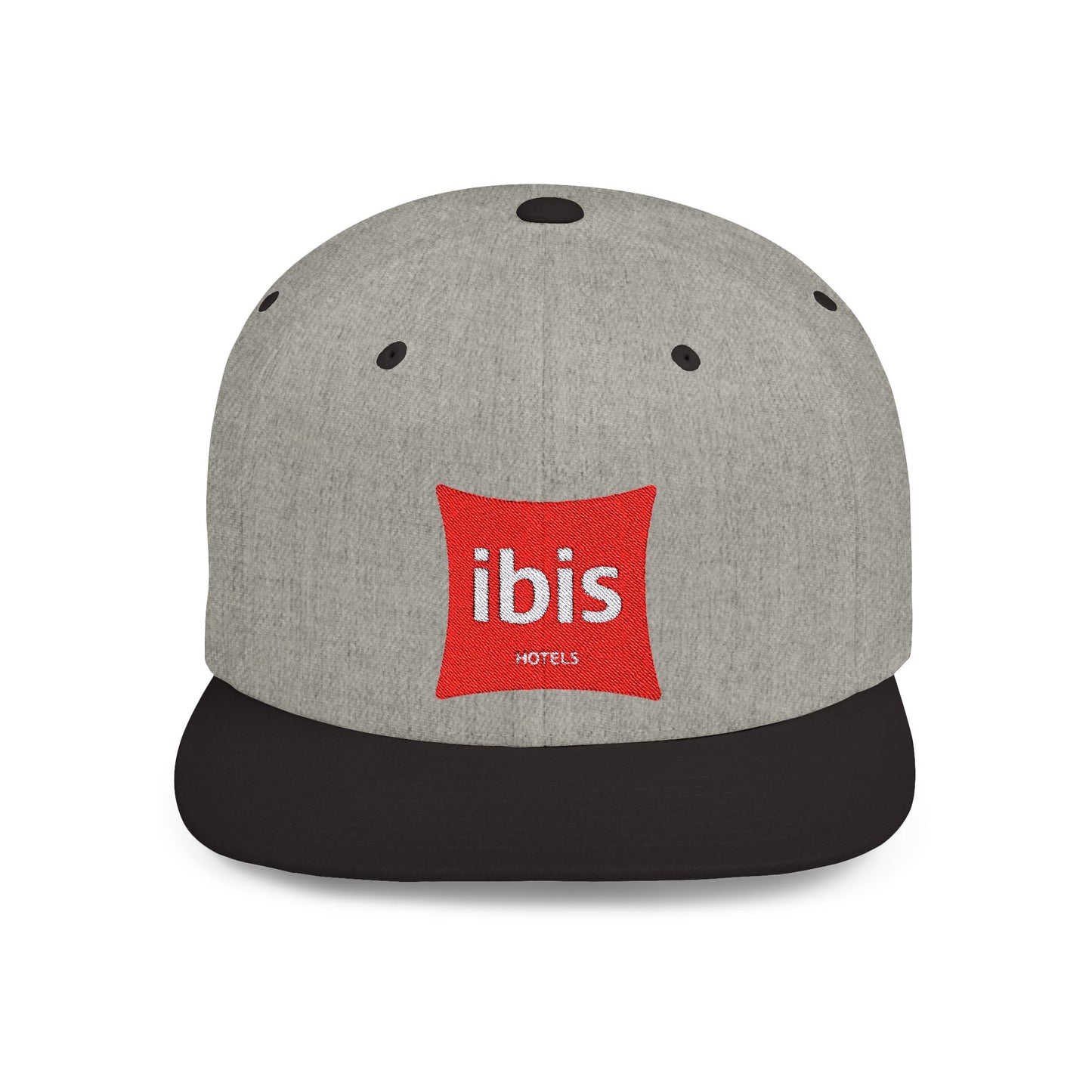 Ibis Hotel Flat Bill Snapback – Lightweight, Custom Fit, Premium Quality