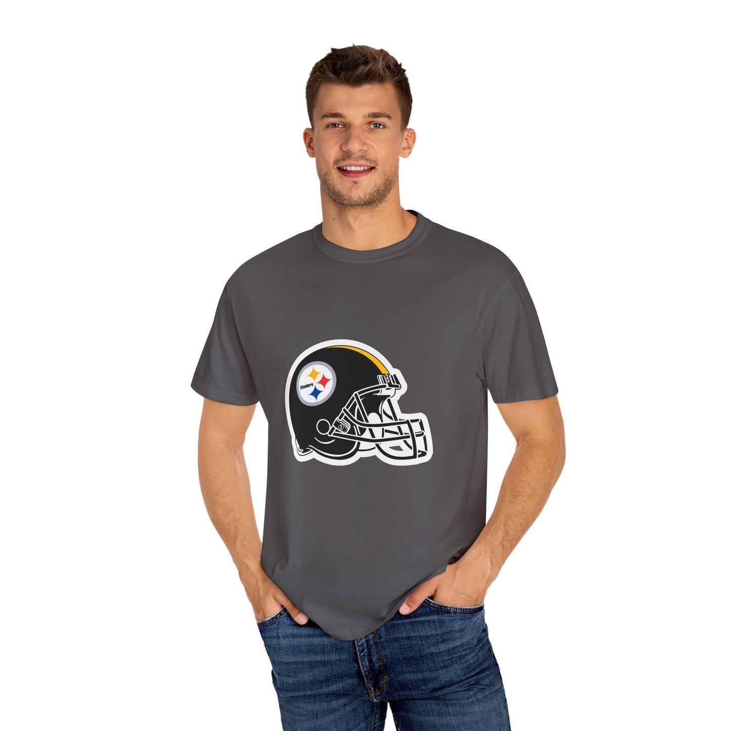 Pittsburgh Steelers Fan Gifts Garment-Dyed T-Shirt – Premium Cotton Tee for Customization