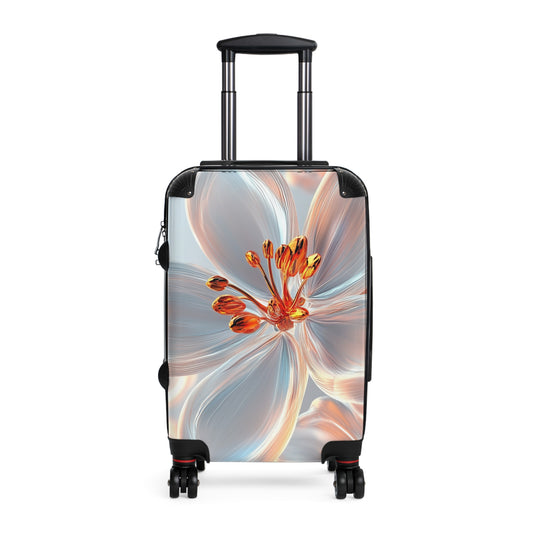 Nature Flowers Floral Petals Spring Carry-On Suitcase - Stylish Luggage for Travelers