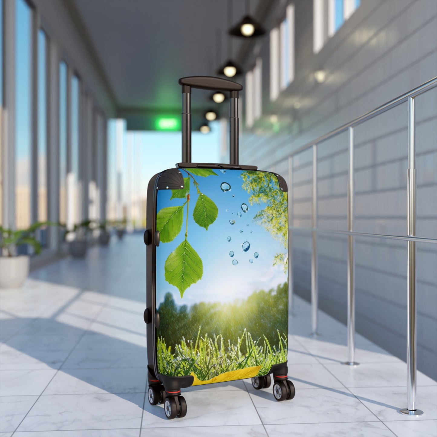 Nature Scene Art Carry-On Suitcase - Stylish Luggage for Travelers