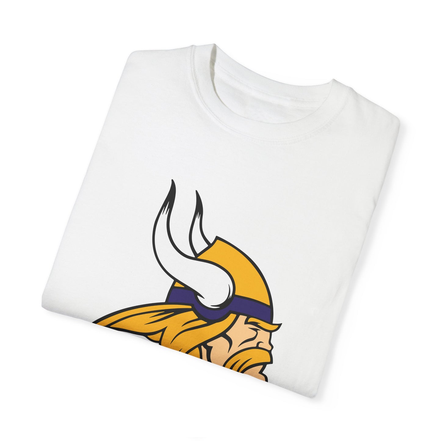 Minnesota Vikings Gear Garment-Dyed T-Shirt – Premium Cotton Tee for Customization