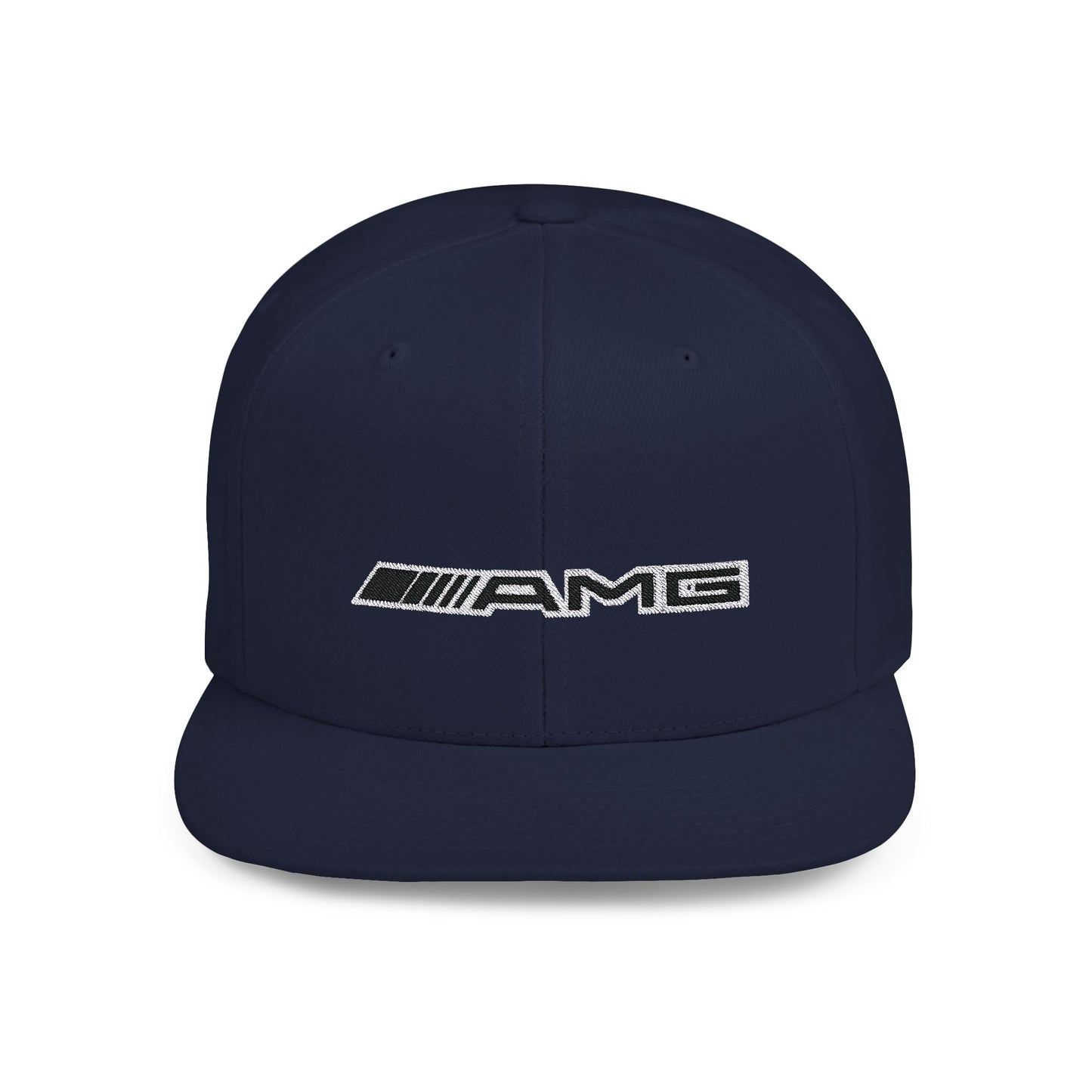 AMG Flat Bill Snapback – Lightweight, Custom Fit, Premium Quality