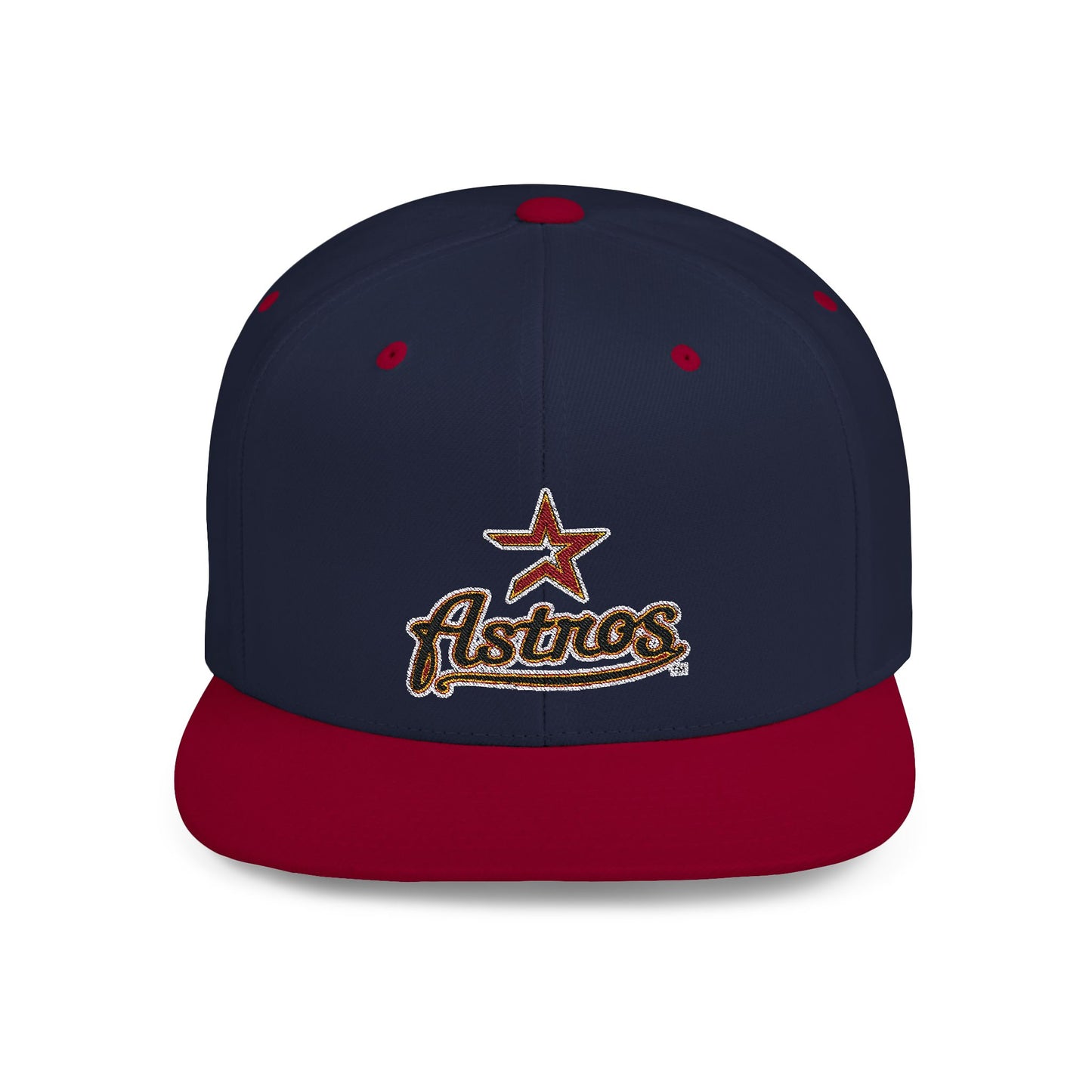 Houston Astros Flat Bill Snapback – Lightweight, Custom Fit, Premium Quality