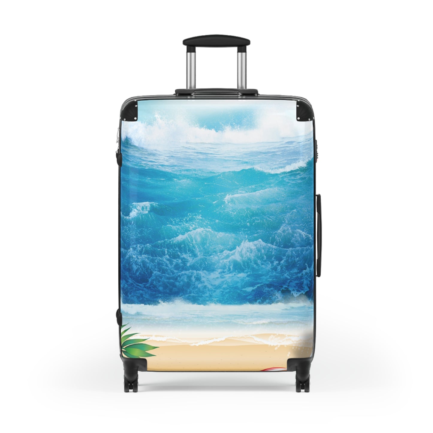 Nature Summer Beautiful Beach Art Carry-On Suitcase - Stylish Luggage for Travelers