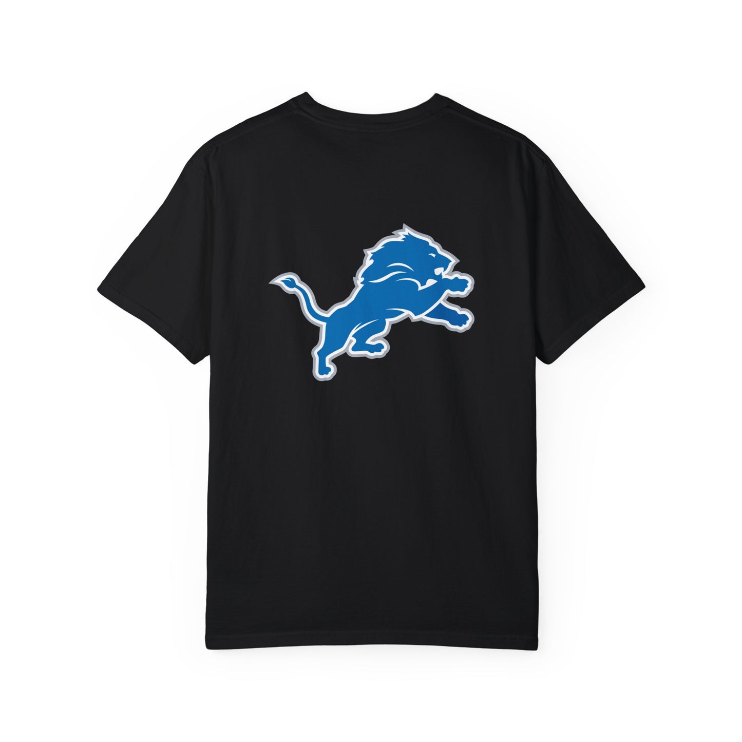 Detroit Lions Merchandise Garment-Dyed T-Shirt – Premium Cotton Tee for Customization
