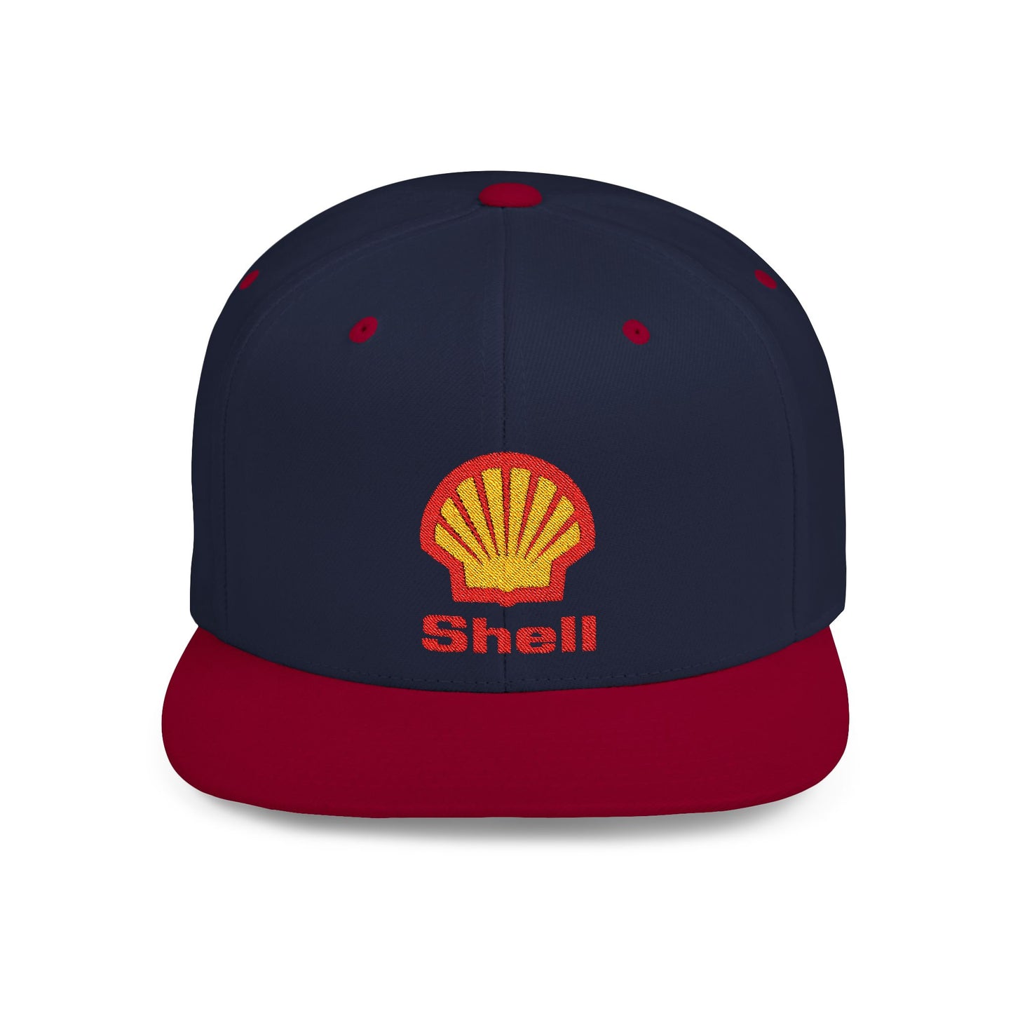 Shell Flat Bill Snapback – Lightweight, Custom Fit, Premium Quality