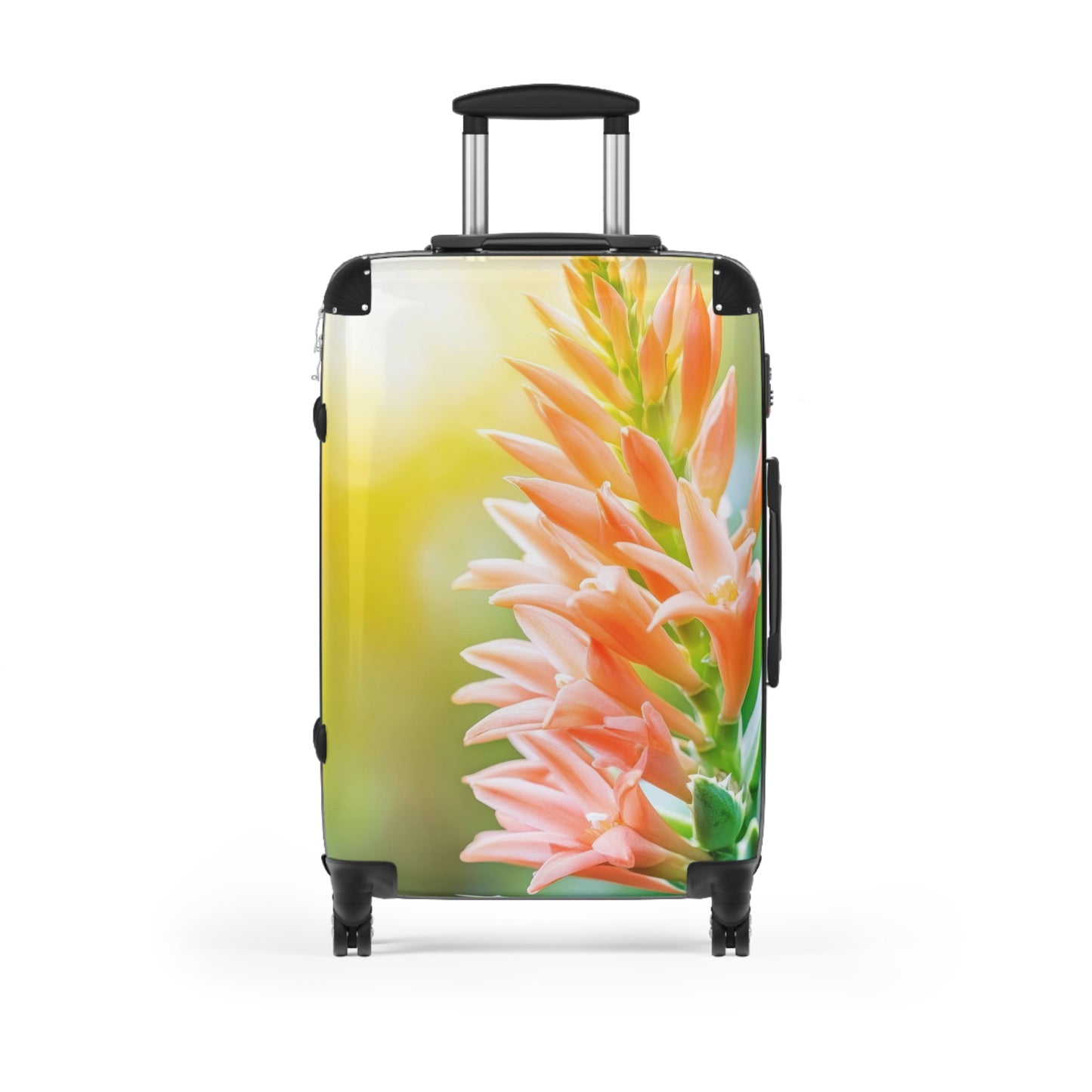 Nature Flowers Beauty and Health Art Carry-On Suitcase - Stylish Luggage for Travelers