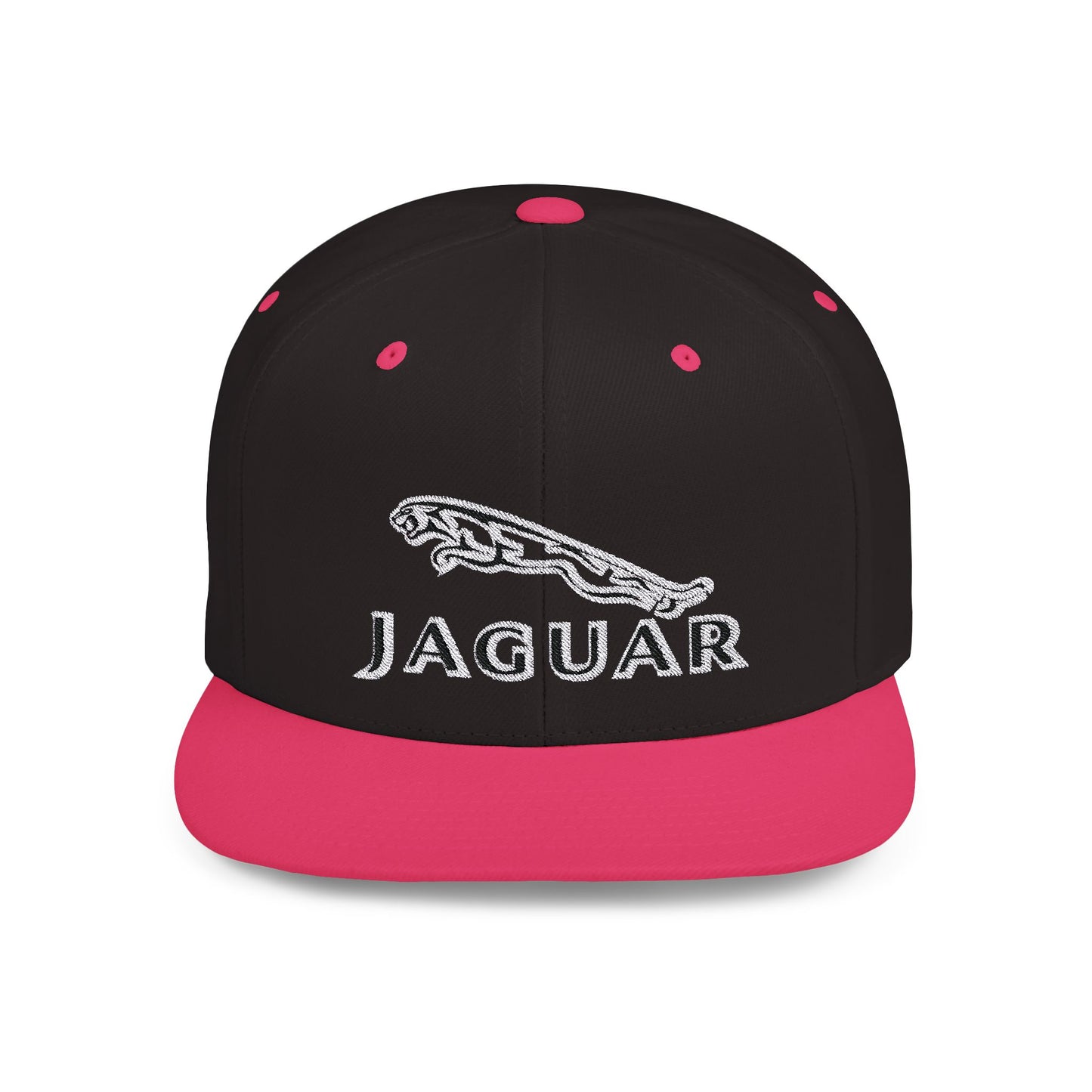 Jaguar Flat Bill Snapback – Lightweight, Custom Fit, Premium Quality