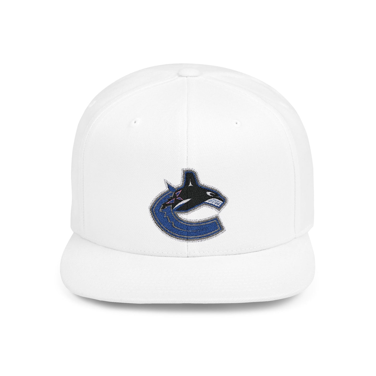 Vancouver Canucks Flat Bill Snapback – Lightweight, Custom Fit, Premium Quality