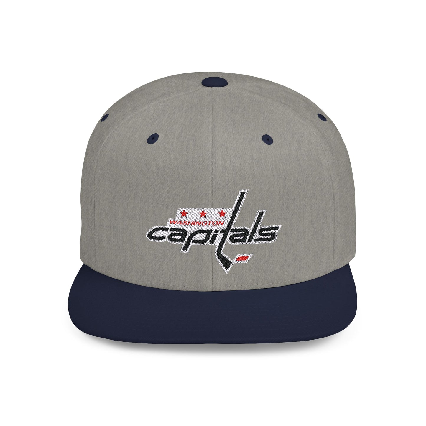 Washington Capitals Fans Flat Bill Snapback – Lightweight, Custom Fit, Premium Quality