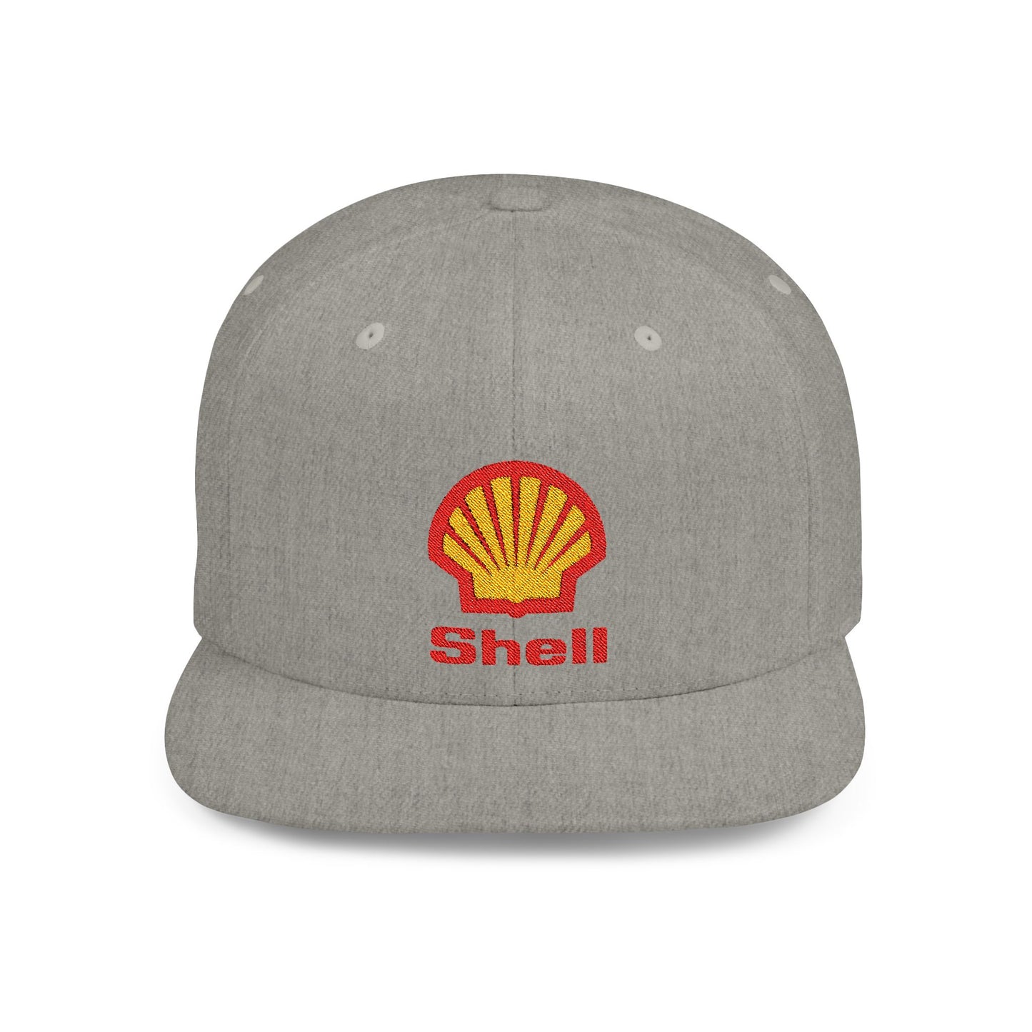 Shell Flat Bill Snapback – Lightweight, Custom Fit, Premium Quality