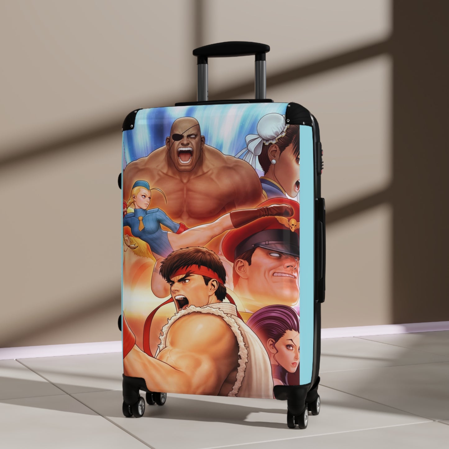 Video Games Street Fighter Carry-On Suitcase - Stylish Luggage for Travelers