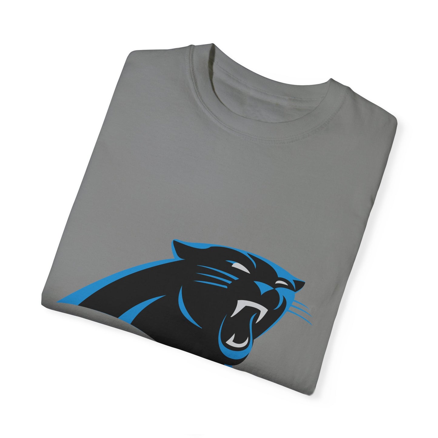 Carolina Panthers Go Panthers Garment-Dyed T-Shirt – Premium Cotton Tee for Customization