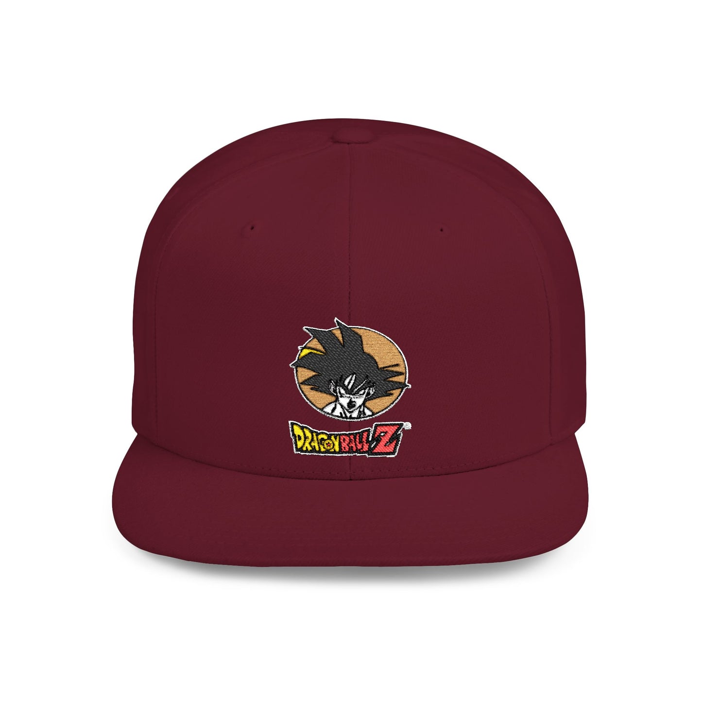 Dragon Ball Z Goku Flat Bill Snapback – Lightweight, Custom Fit, Premium Quality