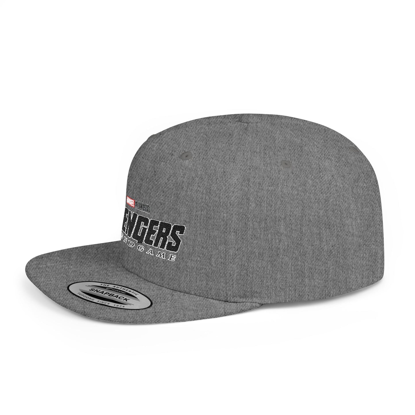 Avenger Marvel Flat Bill Snapback – Lightweight, Custom Fit, Premium Quality