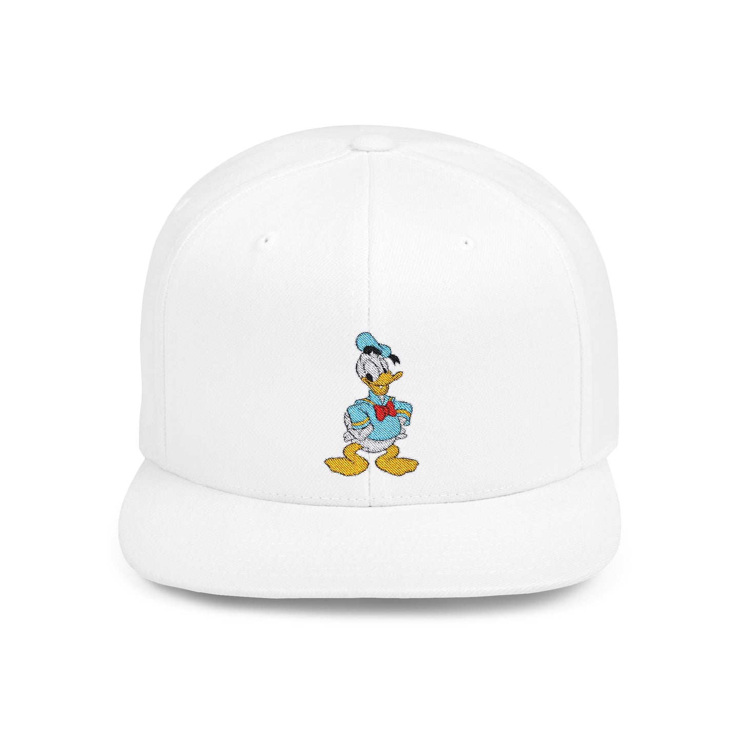 Donal Duck Adventure Flat Bill Snapback – Lightweight, Custom Fit, Premium Quality