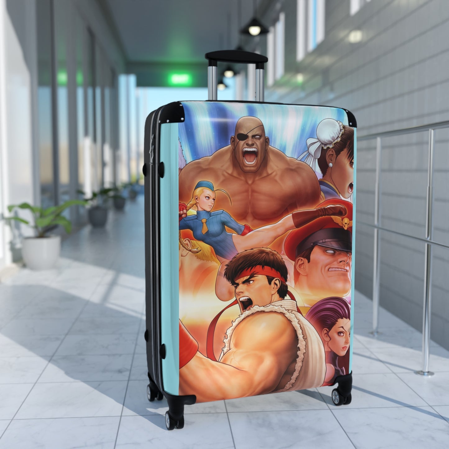 Video Games Street Fighter Carry-On Suitcase - Stylish Luggage for Travelers