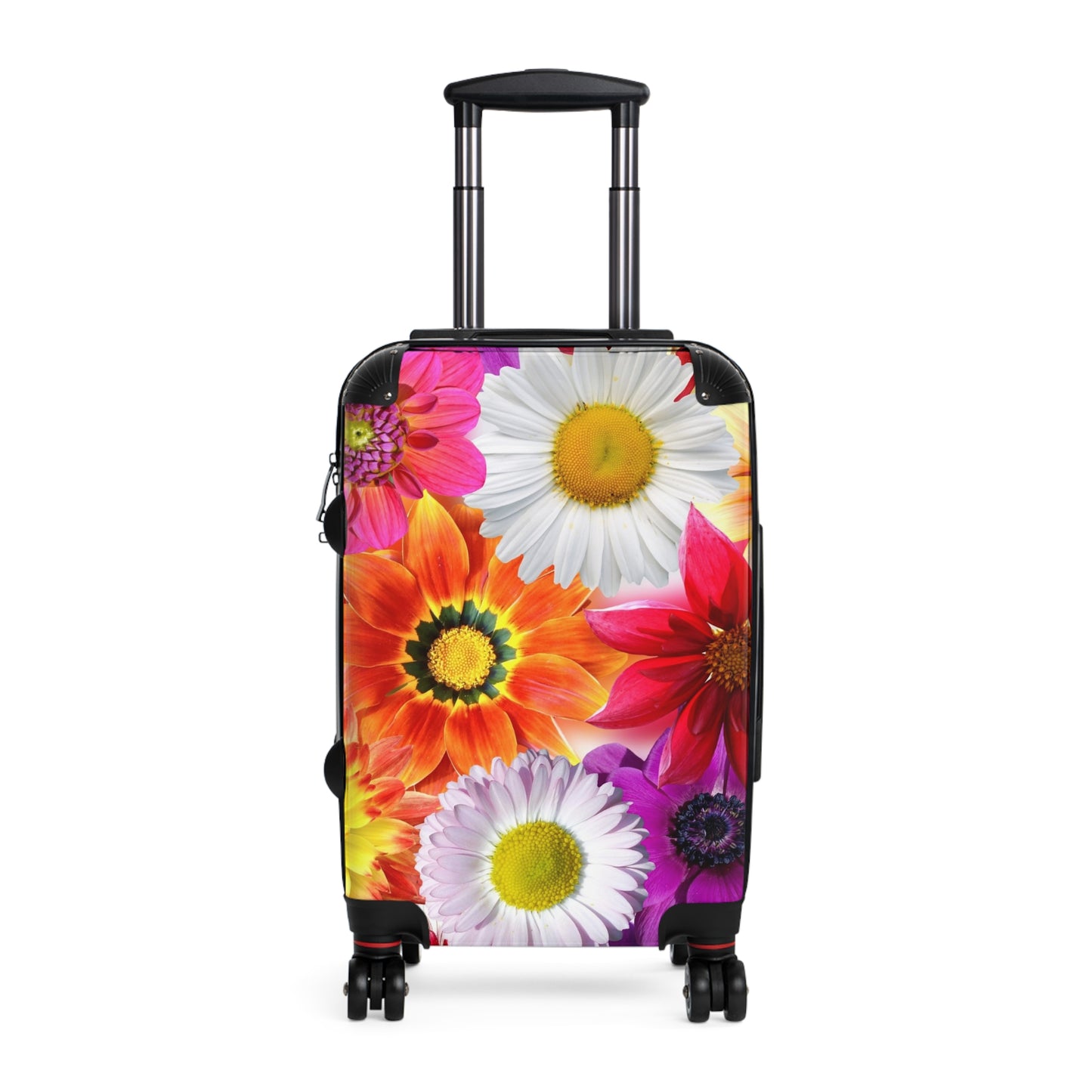 Nature Flowers Floral Daisy Art Carry-On Suitcase - Stylish Luggage for Travelers