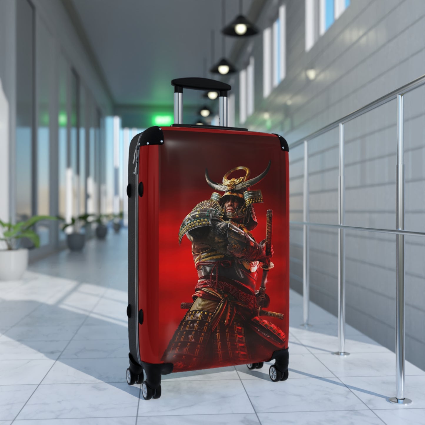 Video Games Assassin's Creed Yasuke Carry-On Suitcase - Stylish Luggage for Travelers