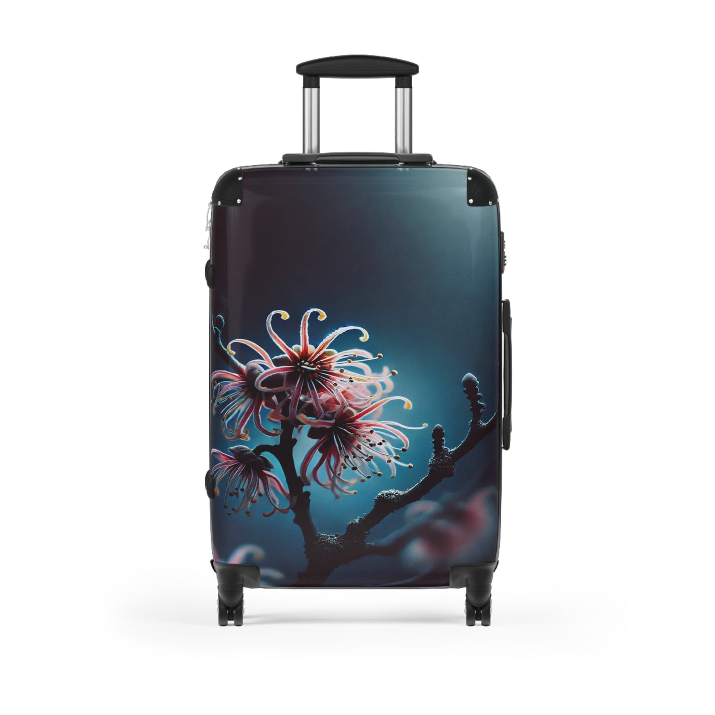 Nature Flowers Floral Cosmos Flowers Art Carry-On Suitcase - Stylish Luggage for Travelers