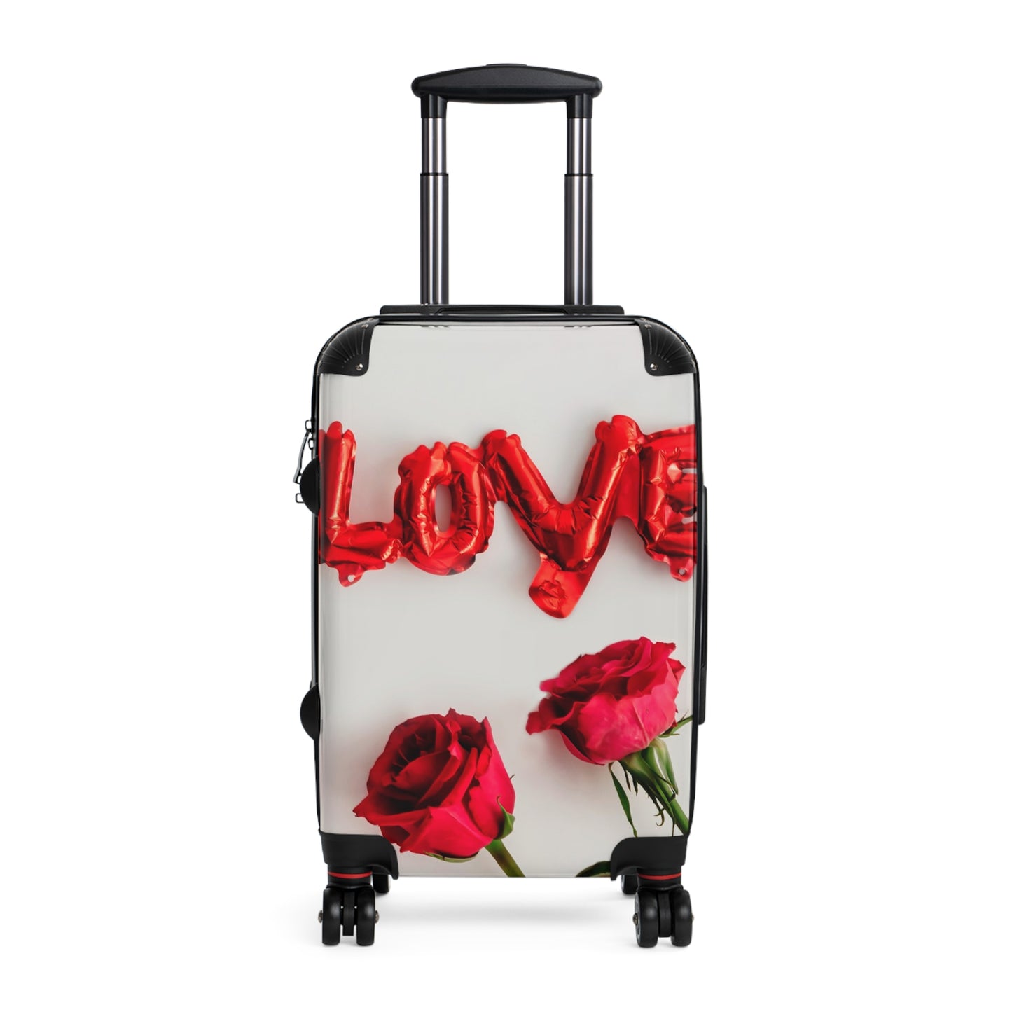 Nature Flowers Floral Red Love Art Carry-On Suitcase - Stylish Luggage for Travelers