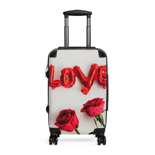Nature Flowers Floral Red Love Art Carry-On Suitcase - Stylish Luggage for Travelers