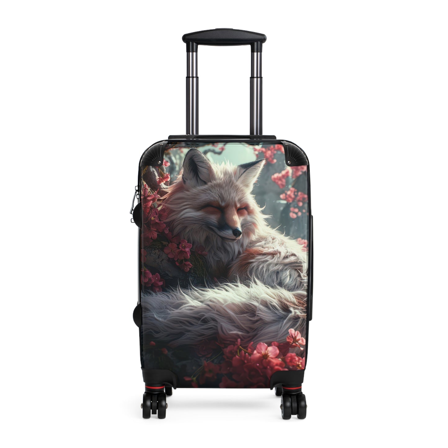 Nature Fox Rests Art Carry-On Suitcase - Stylish Luggage for Travelers