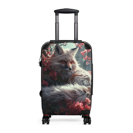 Nature Fox Rests Art Carry-On Suitcase - Stylish Luggage for Travelers