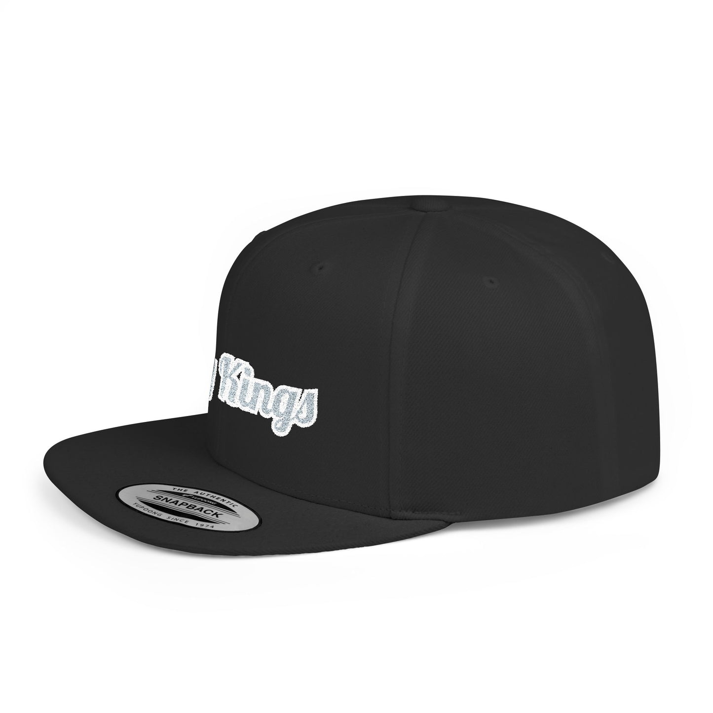 Text City Kings Flat Bill Snapback – Lightweight, Custom Fit, Premium Quality
