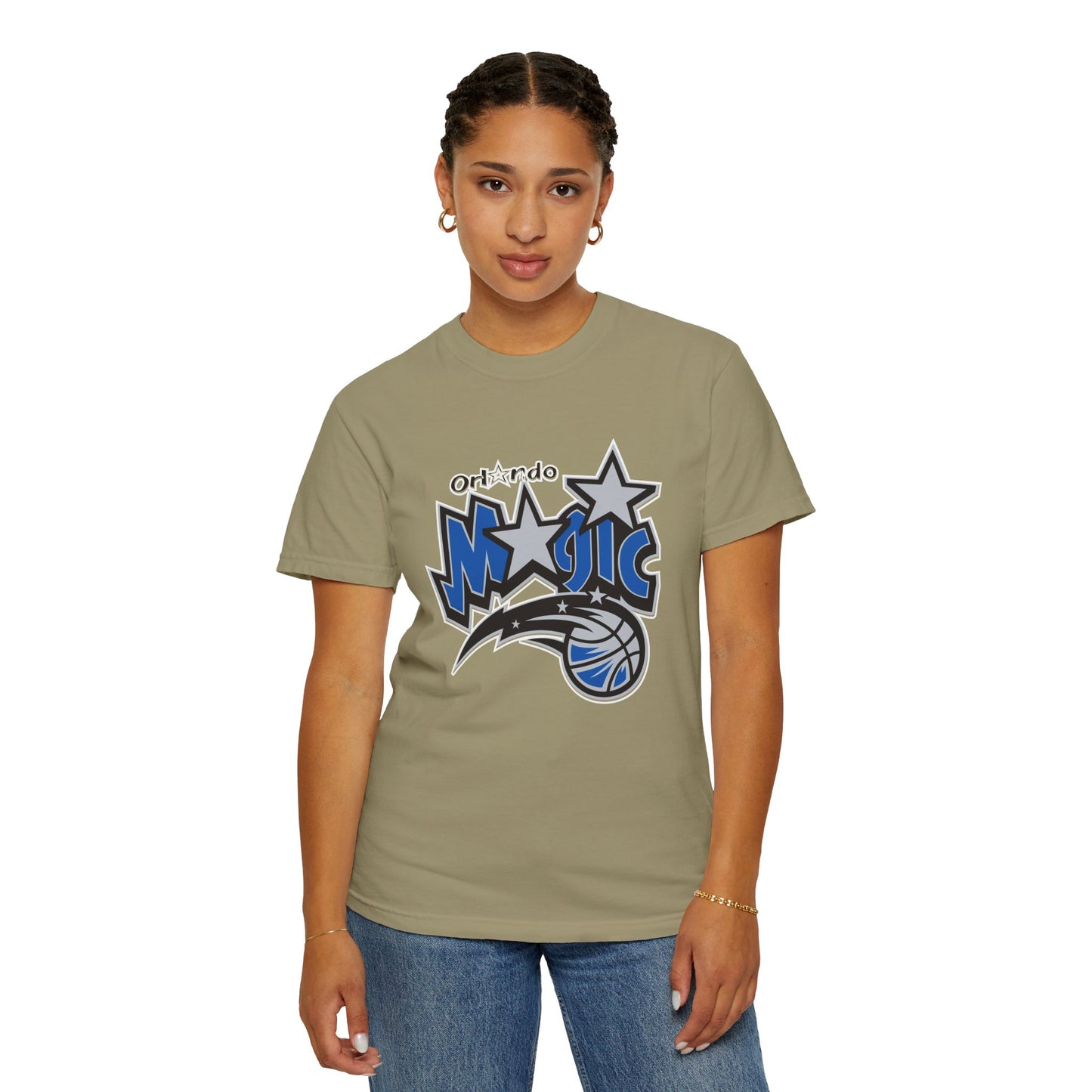Orlando Magic Basketball Fanatics Garment-Dyed T-Shirt – Premium Cotton Tee for Customization