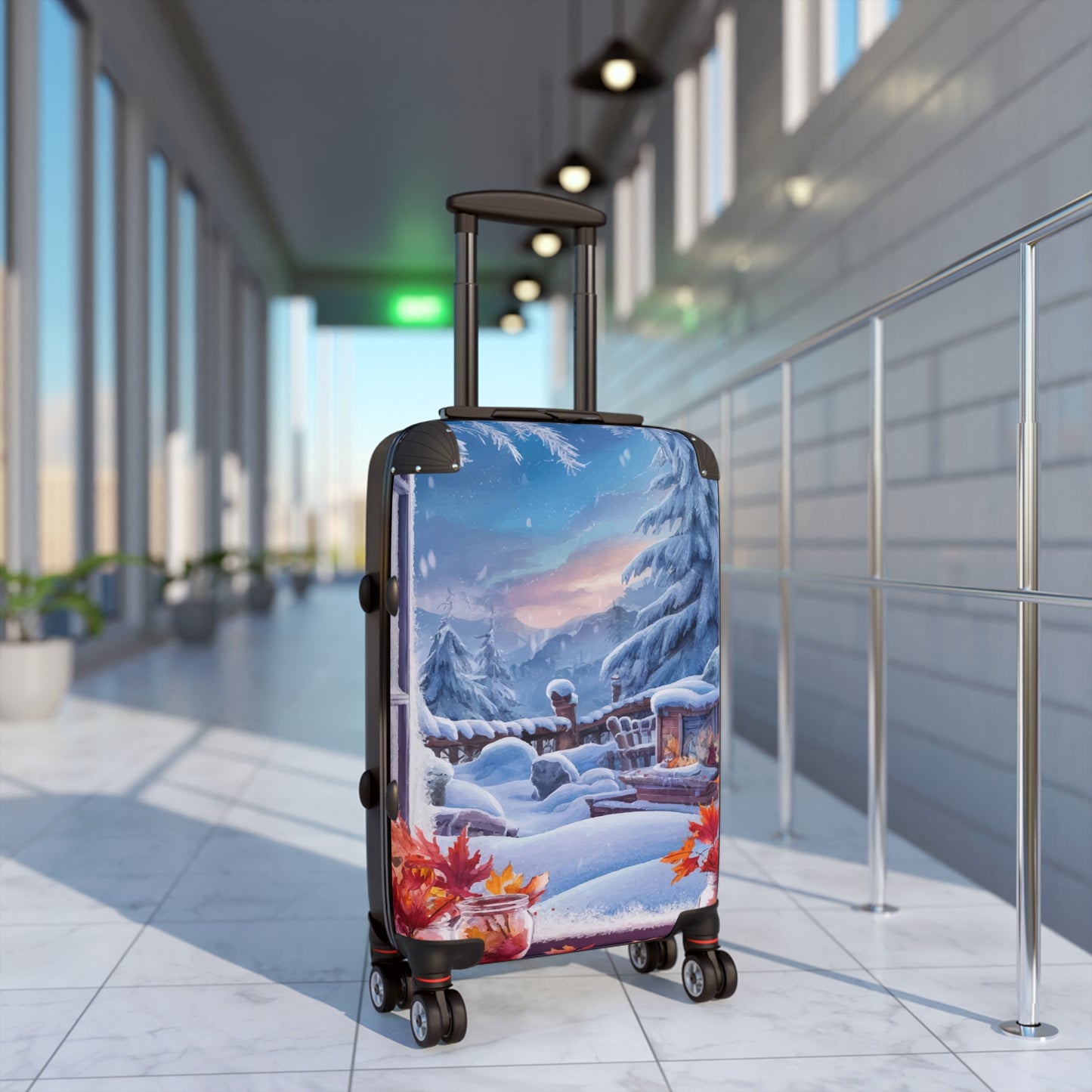 Nature Flowers Floral Lot Art Carry-On Suitcase - Stylish Luggage for Travelers