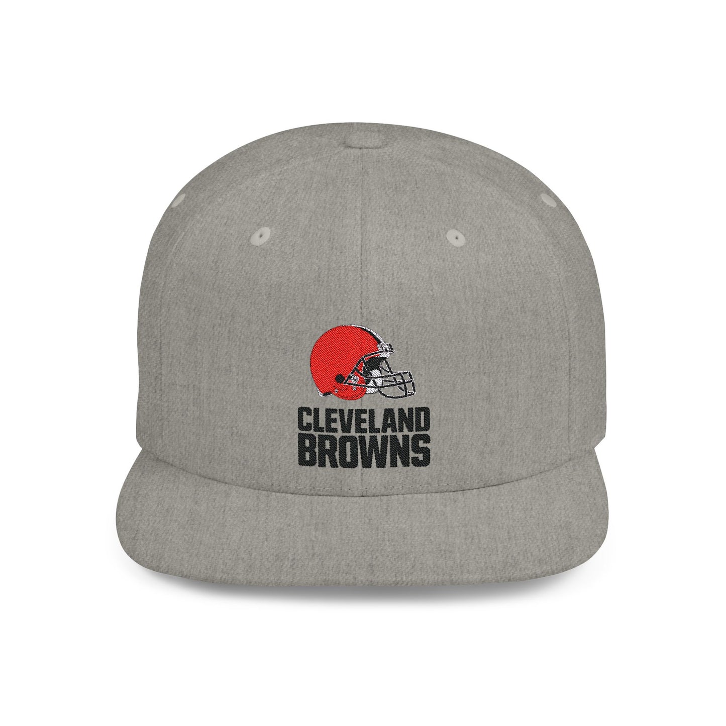 Cleveland Browns  Flat Bill Snapback – Lightweight, Custom Fit, Premium Quality