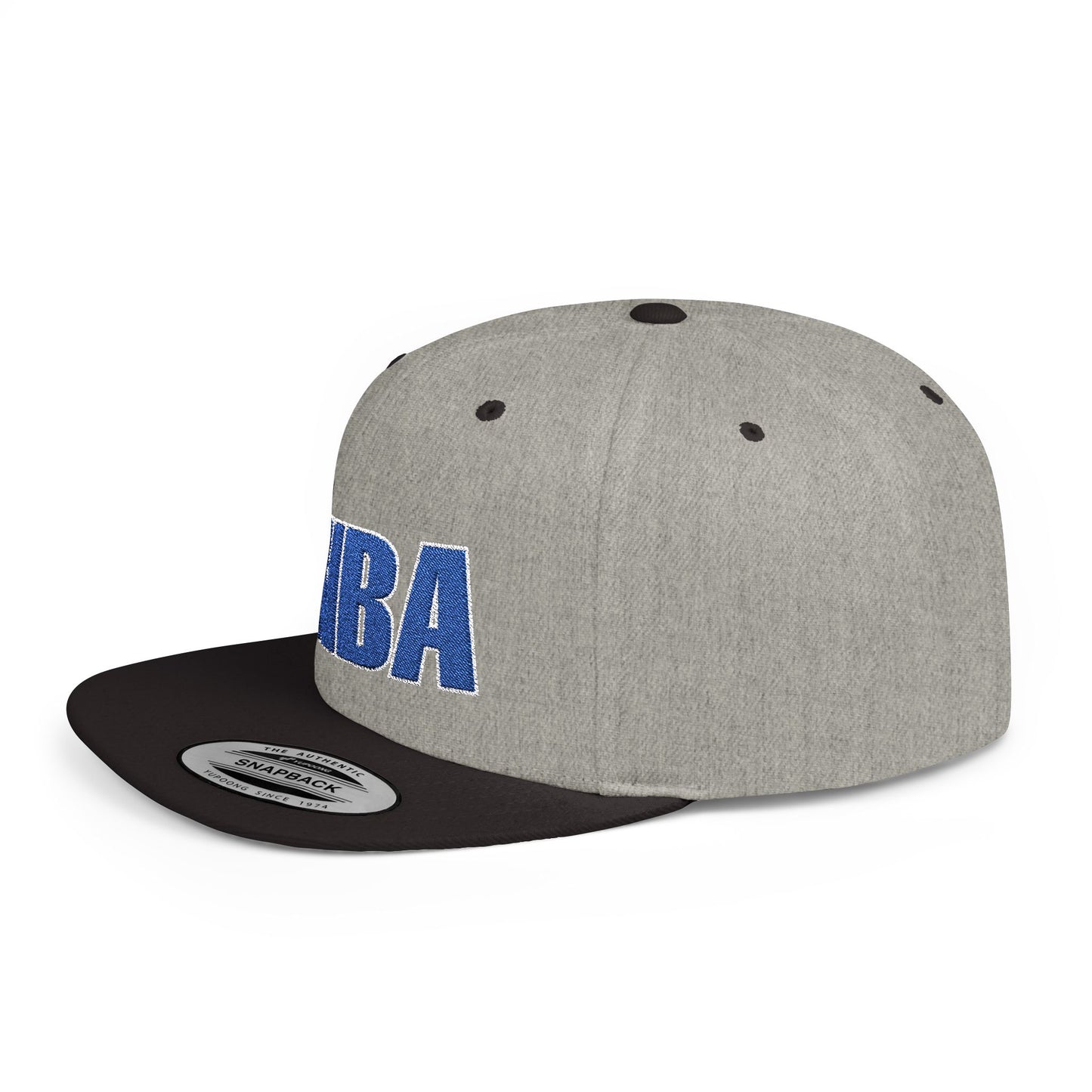 Basket Ball Flat Bill Snapback – Lightweight, Custom Fit, Premium Quality